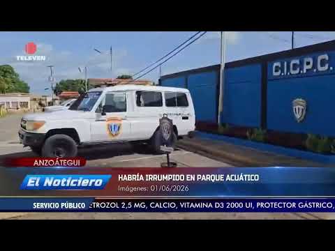 Vigilante ultimó a sujeto por irrumpir parque acuático – El Noticiero emisión meridiana 01/06/26