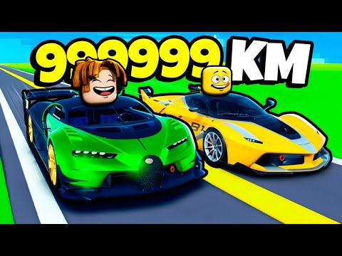 I upgraded the world's slowest car to god-like speed in Roblox!!