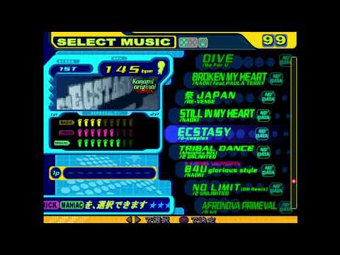 Dance Dance Revolution 5th Mix(CS) Song List