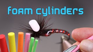 Foam Cylinders Black 6mm