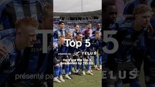 Le TOP 5 avant d'affronter le Red Bull New York, présenté par TELUS ????