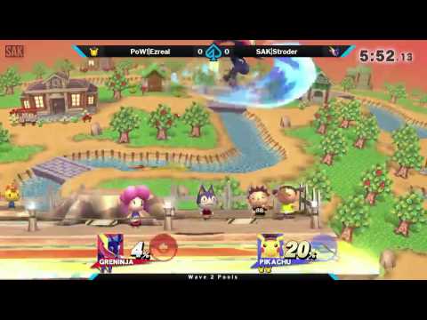 Gambit: Falln Wave 2 Pools - PoW!|Ezreal (Pikachu) vs SAK|Stroder (Greninja)