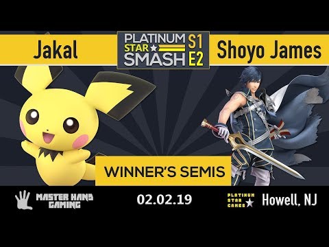 Platinum Star Smash S1:E2 - Jakal (Pichu) vs MnT | Shoyo James (Chrom) - W Semifinals