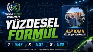 Spor Toto Yüzdesel Formül Anlatım