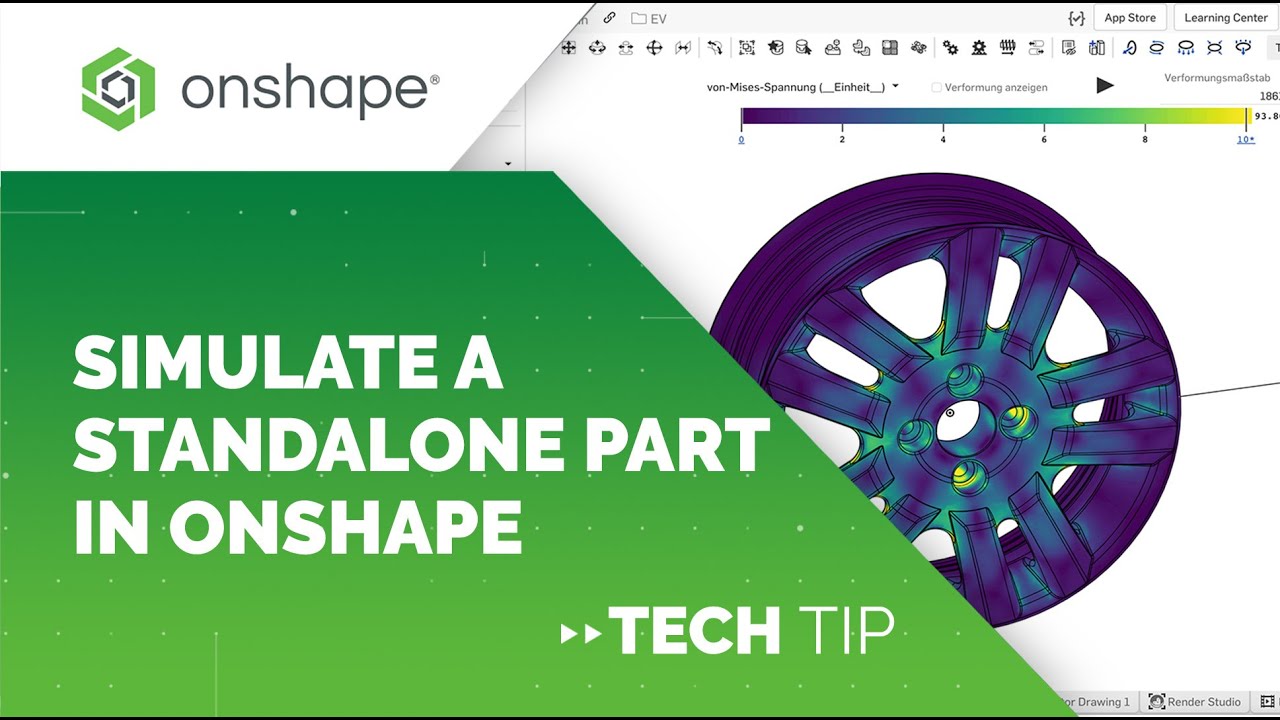 Tech Tip: How to Simulate a Standalone Part in Onshape