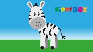 Drei Chinesen mit dem Kontrabass - Kinderlieder (KIDDYBOX.TV)