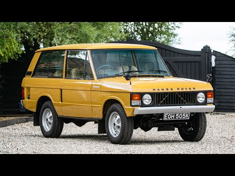1972 Range Rover 3-Door Suffix 'A'