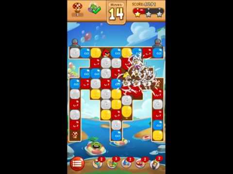 Angry Birds Blast Level 74 - NO BOOSTERS 🎈🐦🎈🐦