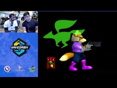 WaveDash 2023 Winners Round 3 - Aklo (Fox) Vs. 2B (Samus) - SSBM Tournament