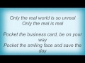 Tracy Bonham - The Real Lyrics