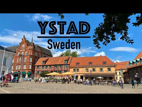 Ystad Sweden, Skåne Sverige - 4K  #ystad #skåne #sverige