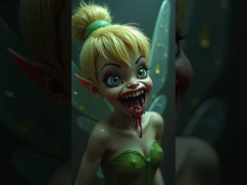Horror Version Of Tinker Bell Characters! #horror #tinkerbell