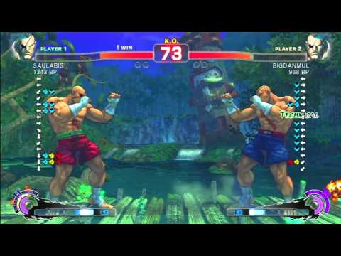 SSF4 Endless Battle  BIGDANMUL (SA)  vs  SAULABIS (SA) (2/5)