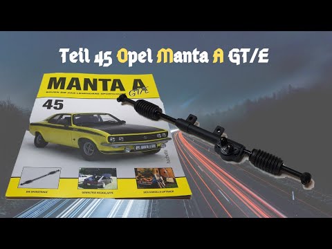 #hachette #modellbau #opelmanta Hachette build the Opel Manta A GT / E part 45