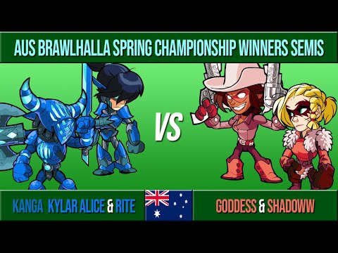 Kylar Alice & Rite vs Goddess & Shadoww - Brawlhalla Spring Championship 2v2 Winners Semifinals