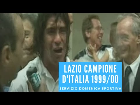 14 maggio 2000: Lazio Campione d'Italia (Domenica Sportiva)