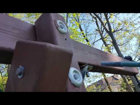 Swingset Ruined Thanks to Carpenter Bees in Rumson, NJ