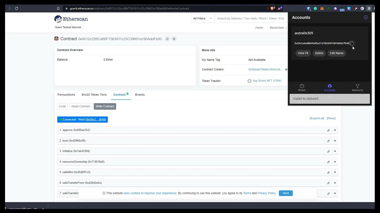 Clear EVM Wallet Demo