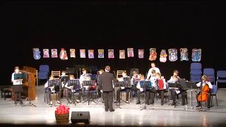 ZUŠ Bojnice,  Vianočný koncert,  Akordeonika Baby -Včielka Maja