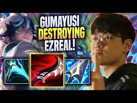 GUMAYUSI DESTROYING WITH EZREAL! - T1 Gumayusi Plays Ezreal ADC vs Jhin! | Season 2023