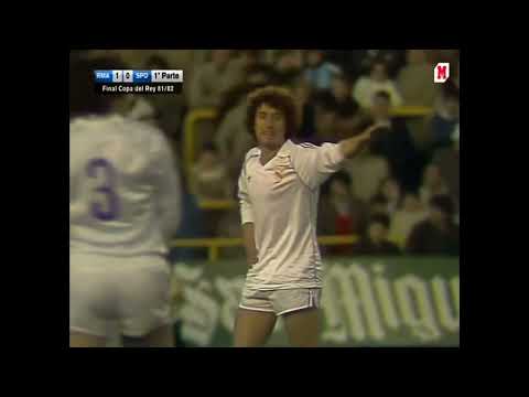 Copa del Rey 1981-1982 Final - Real Madrid - Sporting Gijon -