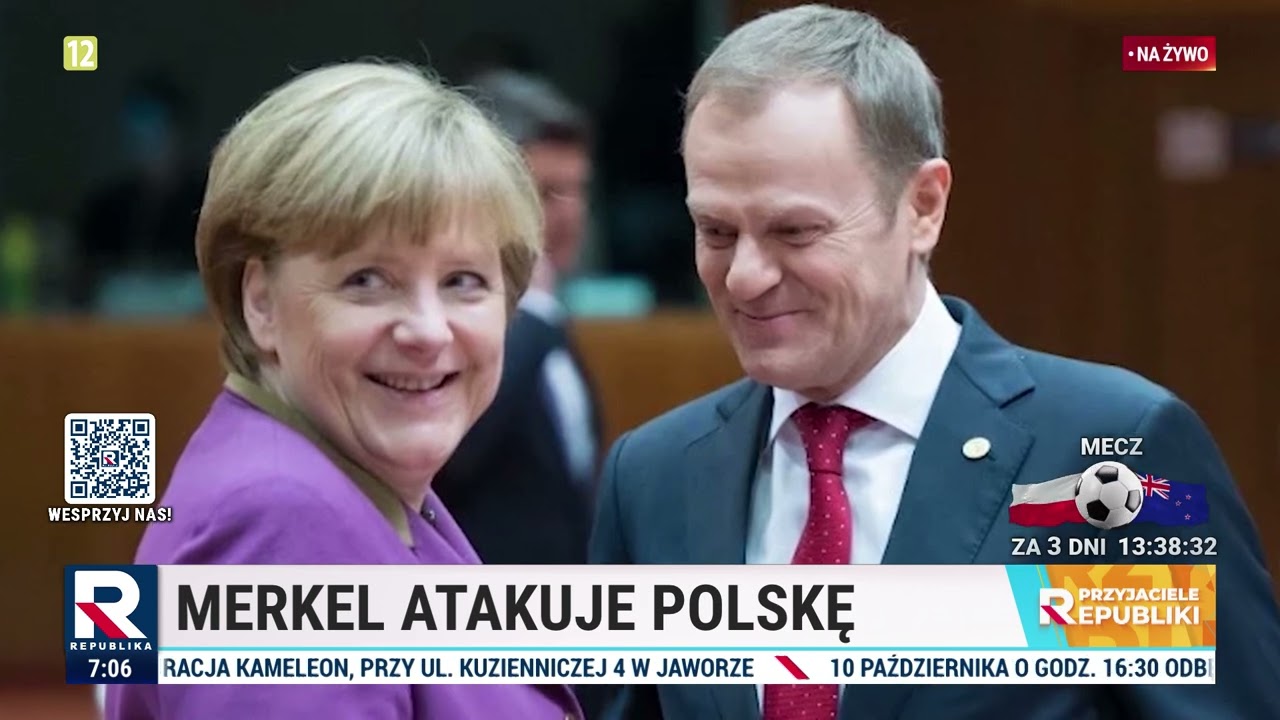 Merkel atakuje Polskę! | #PrzyjacieleRepubliki