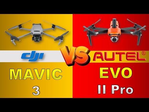 DJI Mavic 3 Vs Autel Evo II Pro Drones Comparison !