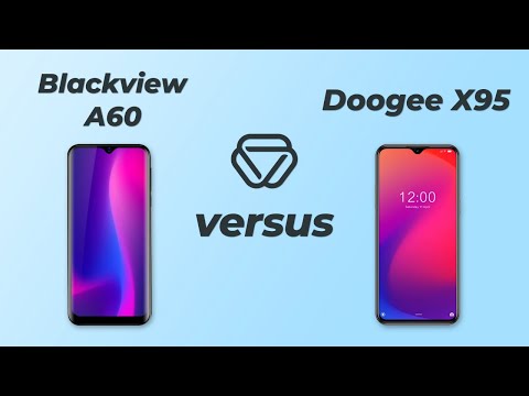 Blackview A60 vs Doogee X95 - Vergleich der wichtigsten Unterschiede auf deutsch