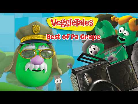 Pa Grape's Most Unforgettable Moments! 🎬🍇 Wise, Witty & Wonderful | VeggieTales - Kids TV Series, Kingdom Kids Zone - VeggieTales Official