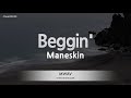 Maneskin-Beggin' (Karaoke Version)