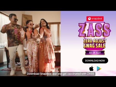 Snapdeal: Adjustitis – Zero Adjust Swag Sale (ZASS)