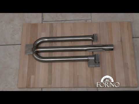 Bottom Oven Bake U-Type Burner - Model# FFSGS6239, FFSGS6244 & FFSGS6260 - Part# G36X03-080100