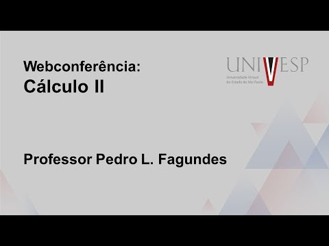 Webconferência | Cálculo II