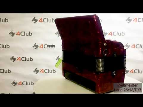 Аккордеон Weltmeister Perle 26/48/II/3