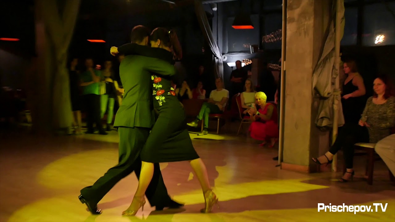 Video thumbnail for Vadim Cheremnykh & Nastya Anisimova, 1-2, Milonga in Planetango 20.11.2019