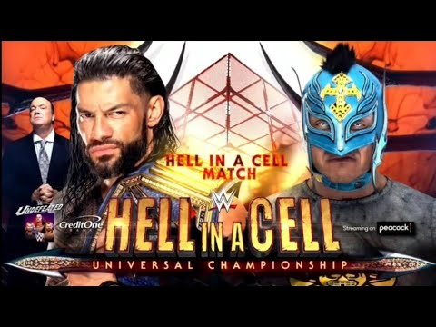 Roman Reigns vs Rey Mysterio (Universal Championship Hell in a Cell Full Match Part 3/3)