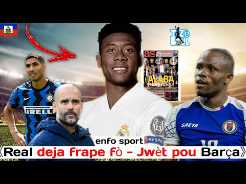Real pran Alaba + deklarasyon li fè | Donald Guerrier refize prepare ak sélection an.. aktyalite..