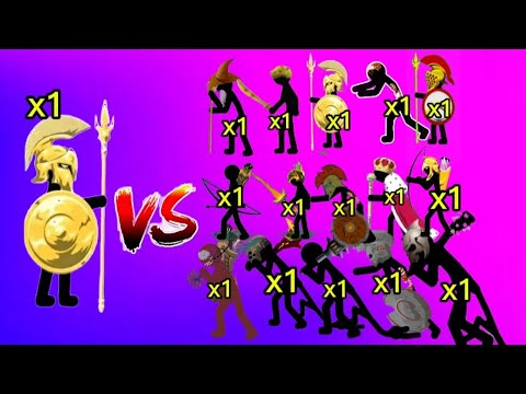 Golden Spartan VS Every Unit | Stick War Legacy Ultimate Battle