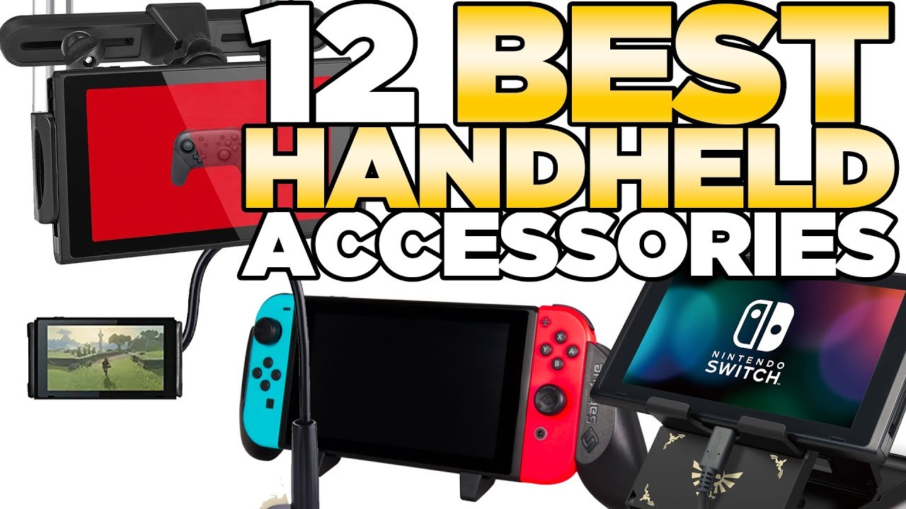 12 Best Nintendo Switch Accessories in 2018 for Handheld & Tabletop Gaming | Austin John Plays