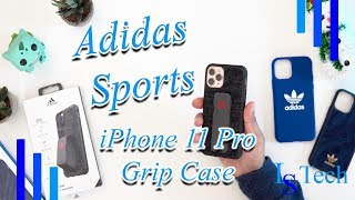 Adidas Sports Grip iPhone 11 Pro Case | Black Red