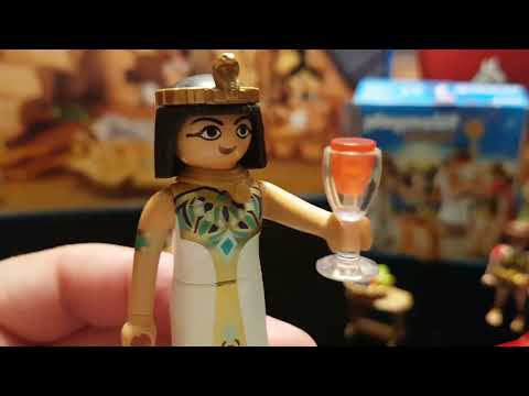 Unboxing Playmobil History. Romanos y Egipcios. 5394. César y Cleopatra.