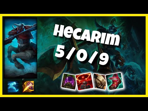 Hecarim 11.5 S11 Jungle Challenger Replay (5/0/9) - TURKISH
