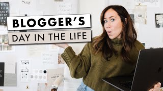 Blogging Day in the Life of a 7-Figure Blogger | Blogging Q&A