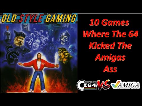 10 Games Where The C64 Kicked The Amigas Ass
