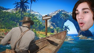 I rowed back to Guarma in Red Dead Redemption 2
