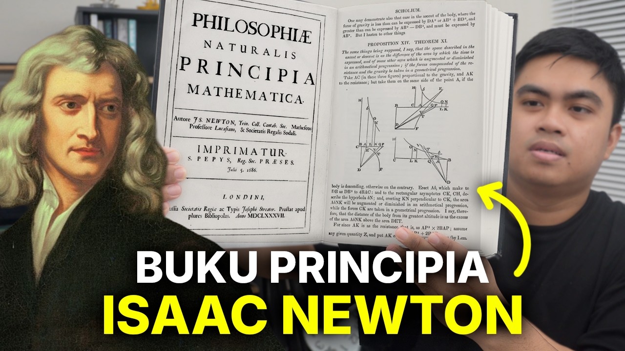 Buku berusia 339 tahun yang mengubah dunia fisika selamanya...
