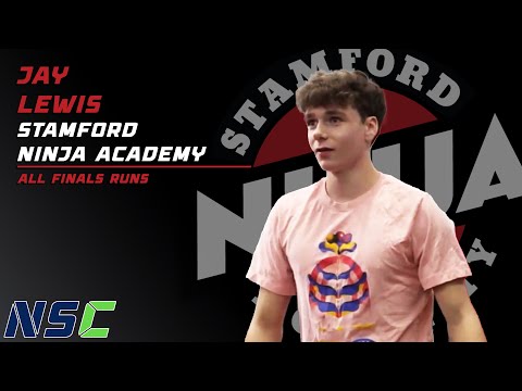 NSC 3rd Place Jay Lewis | Every Finals Run From Stamford Ninja Academy Qualifier | Season 2