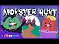 Going on a Monster Hunt - THE KIBOOMERS Halloween Song for Preschoolers