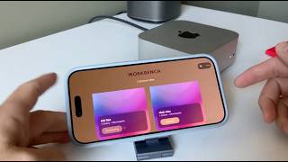 iPhoneをどこからでもMac miniに接続する方法 | Workbenchデモ