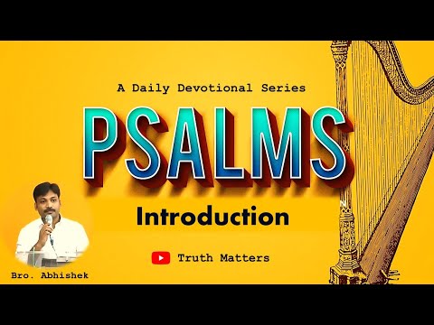 PSALMS || కీర్తనలు గ్రంథ పరిచయము || INTRODUCTION TO PSALMS || Abhishek.